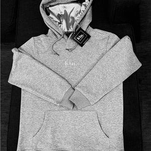 New with tags- Kin Light Gray Men's Hoodie with lined hood